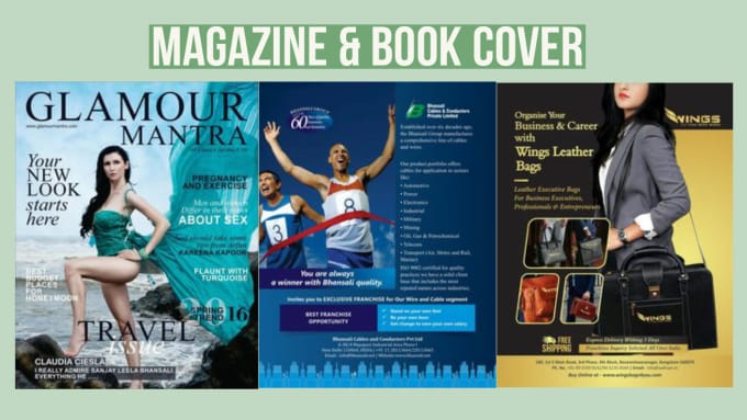 Gig Preview - Design professional, eye catching book, kindle, and magazine covers