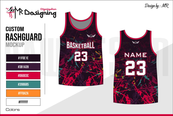 Source latest red color basketball jersey design custom logo