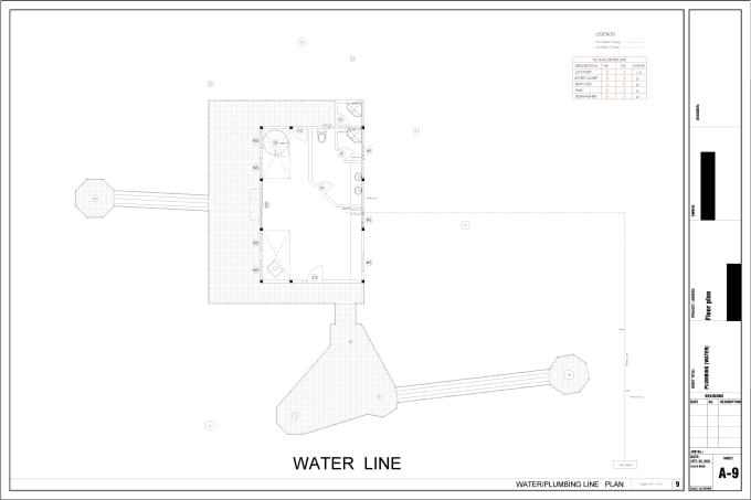 Gig Preview - Draw an architectural, mechanical, electrical, plumbing plan,  and  mep drawings