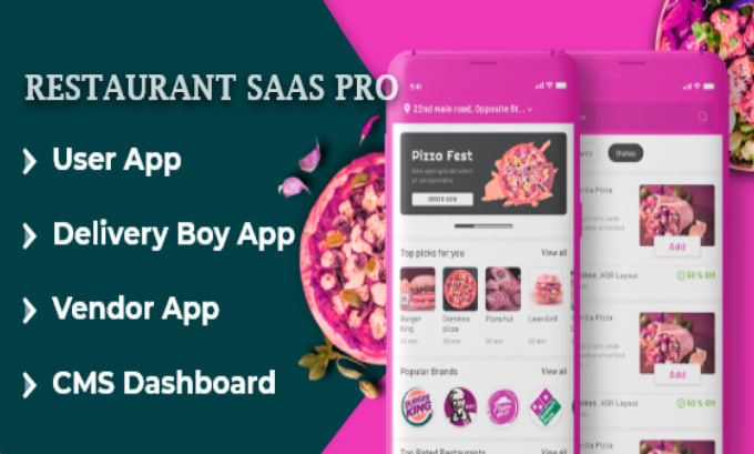 Gig Preview - Create food delivery or restaurant app solution