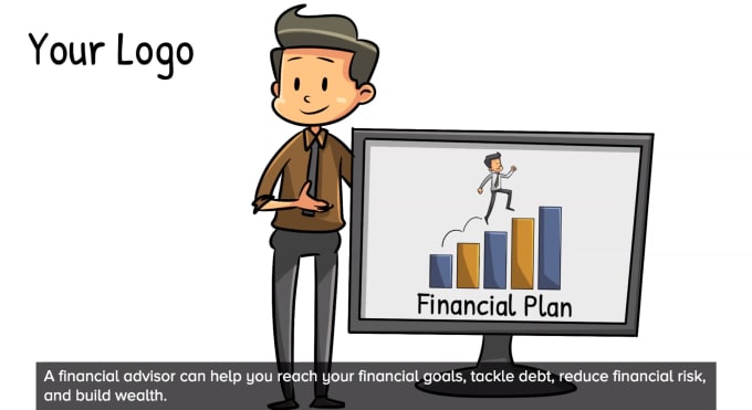 Gig Preview - Create a financial advisor promotional video