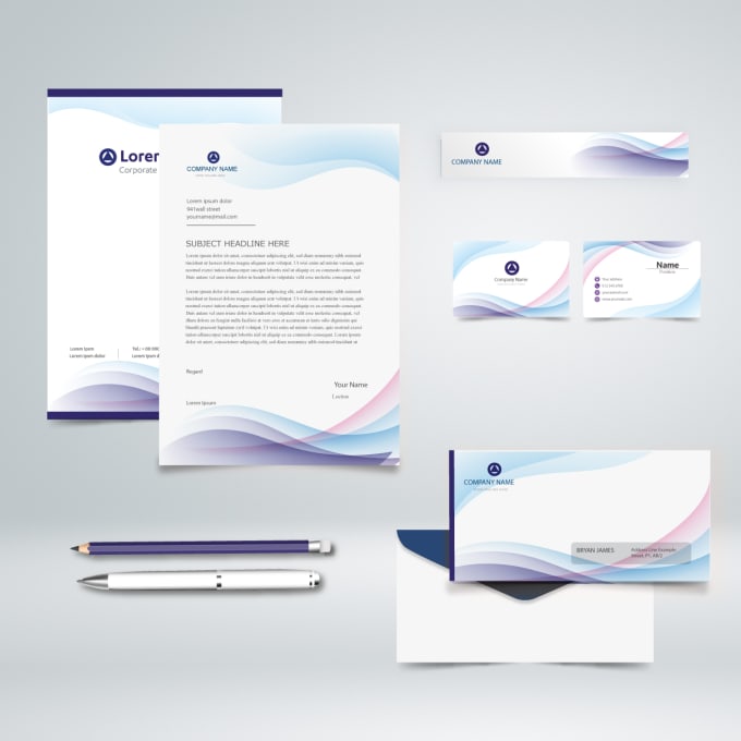 Gig Preview - Design professional business stationery and cards