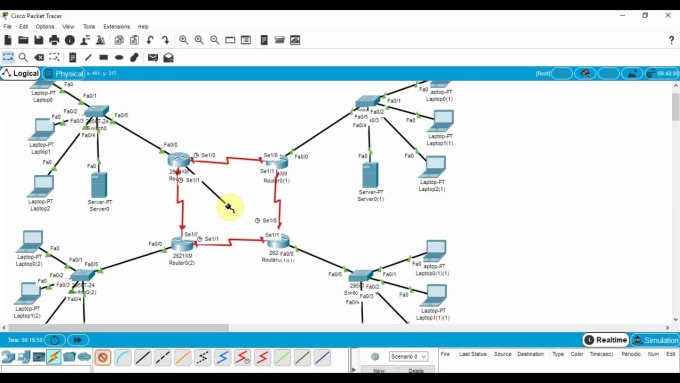 Gig Preview - Configure and implement cisco packet tracer solution gns3