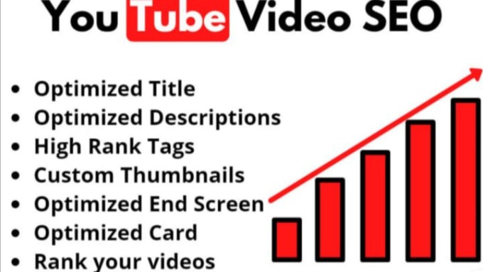 Gig Preview - Be best youtube SEO specialist for video ranking