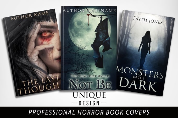 horror book covers