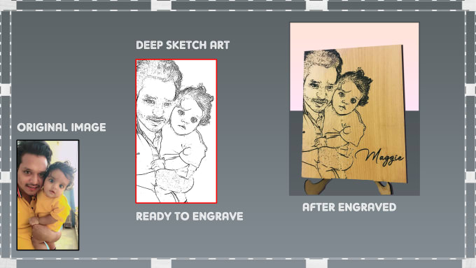 Gig Preview - Convert images to dxf, svg, and ai for laser engraving and cutting