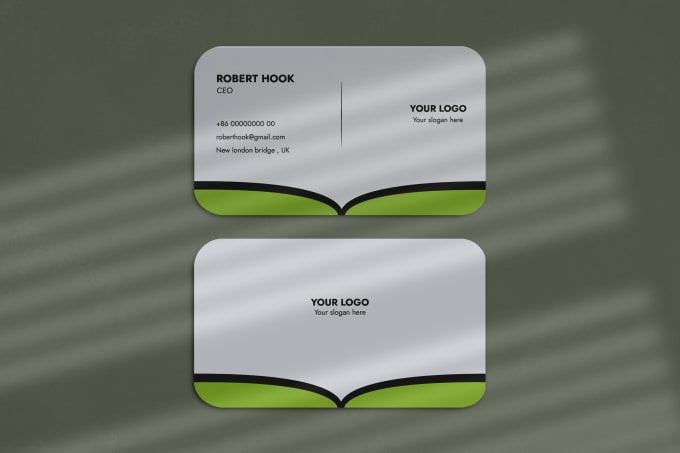 Gig Preview - Simple and minimalistic, luxury, modern business cards