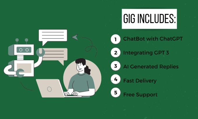 Gig Preview - Integrate gpt 3 based chatbot to your website or app