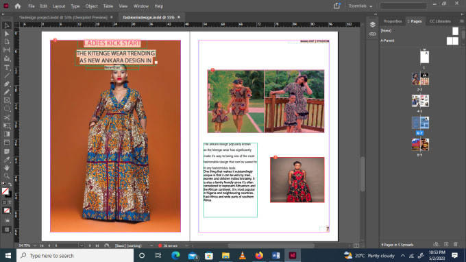 Gig Preview - Create magazines and or ebook layout and covers for you