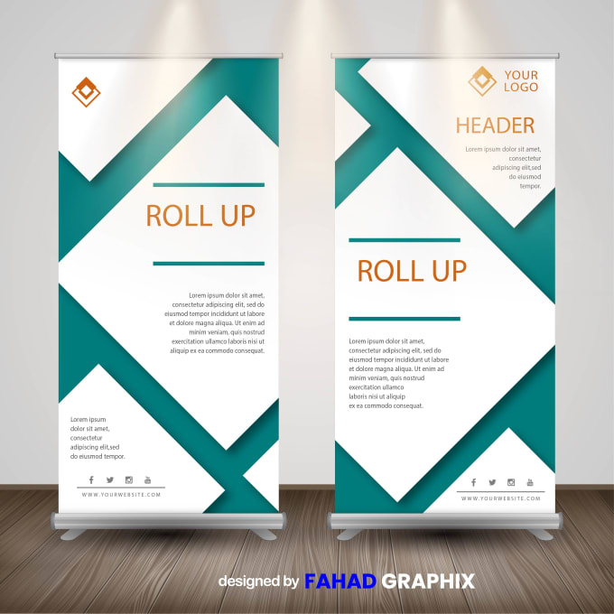 Gig Preview - Design roll up banner, sign board, , bill board, poster