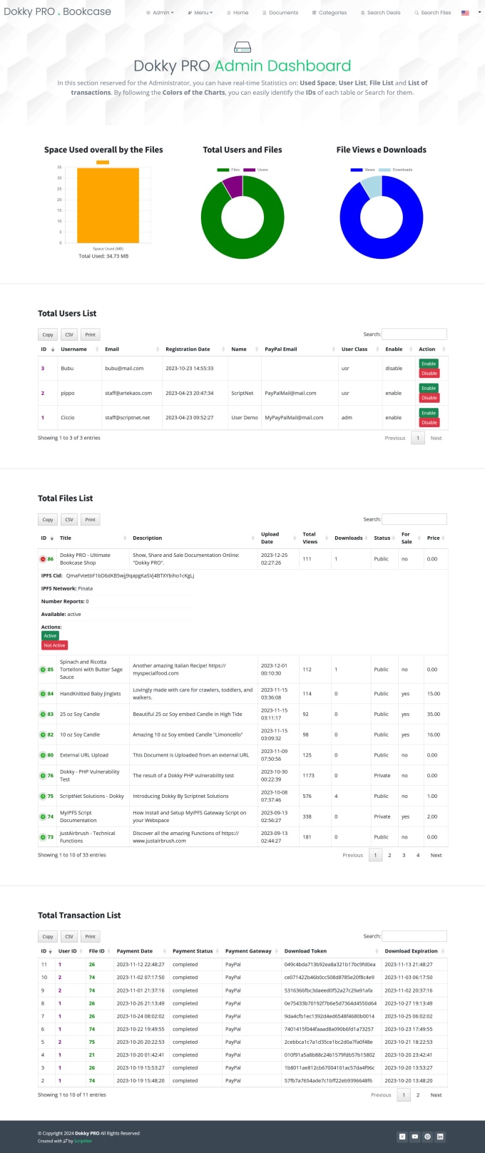 Gig Preview - Create a complete solution for document management and sales