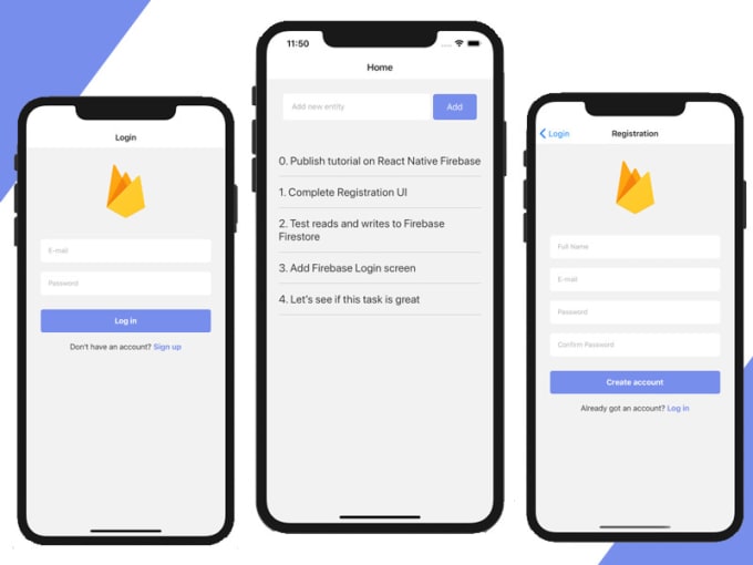 Gig Preview - Build beautiful mobile apps using flutter and firebase