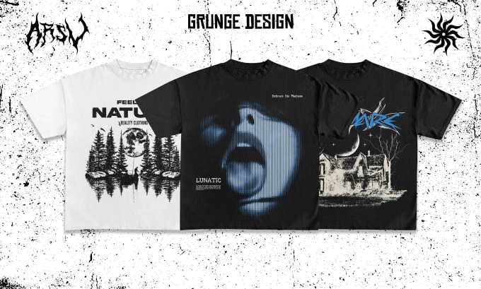 Gig Preview - Custom clothing design grunge y2k and streetwear