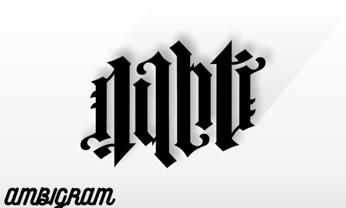 How To Create Your Own Ambigram A Word Readable From Any Perspective   DeMilked