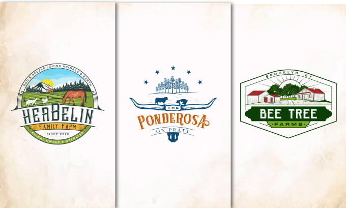 Gig Preview - Design custom retro vintage outdoors logo design