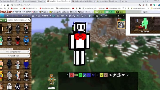 NovaSkin: Minecraft Skin Editor - Website Review