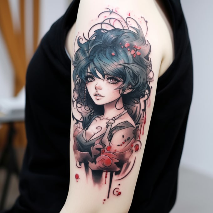 tattoo anime shoulderTikTok Search