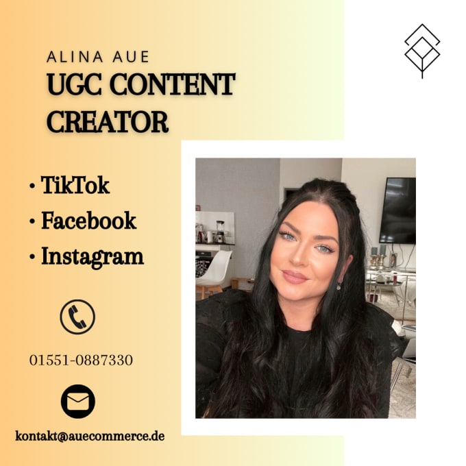 Gig Preview - Create perfect ugc videos for meta and tiktok