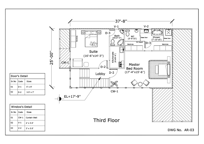 Gig Preview - Do 2d floor plan drafting, house plan and layout plan