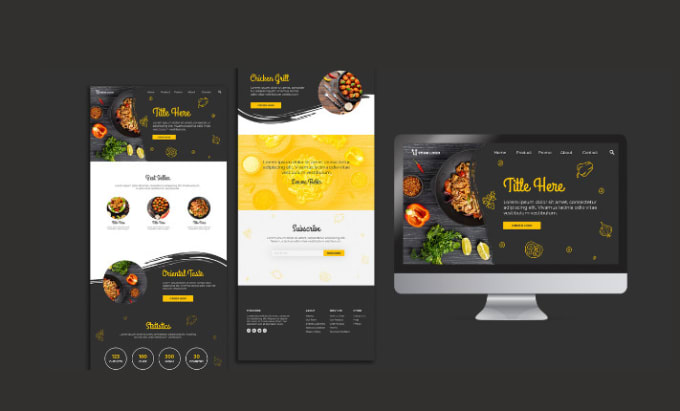 Gig Preview - Do website UI UX, landing pages, mobile app UI design