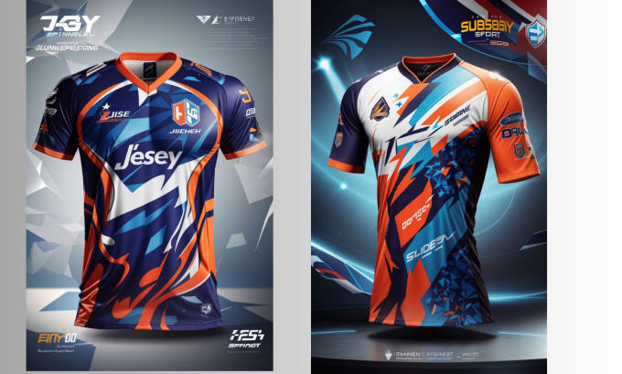 Design esports jersey in 24hours by Lm22design