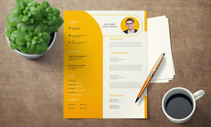 Gig Preview - Rewrite and make professional job resume and CV design