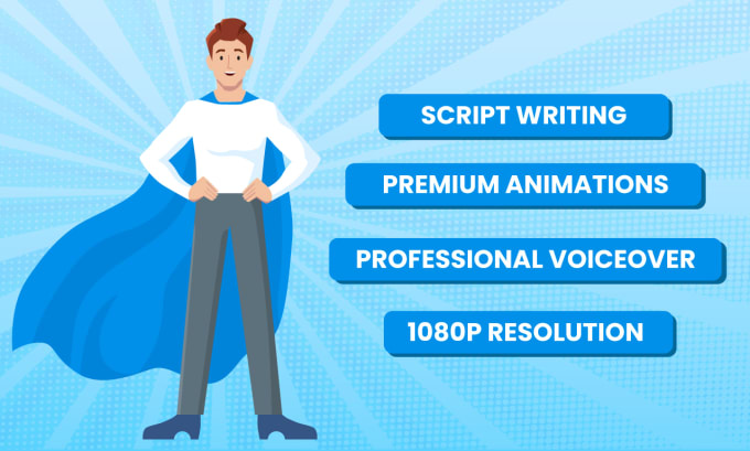 Gig Preview - Create high quality custom 2d animated explainer video