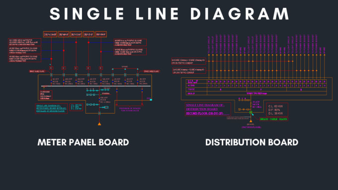 Gig Preview - Provide reliable single line diagram services for any project