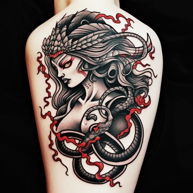 snake 3d tattoo - Buscar con Google  Snake tattoo design, Snake tattoo,  Tattoo work