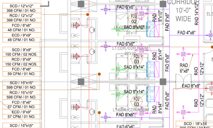 Gig Preview - Design electrical plan and mep drawings in autocad