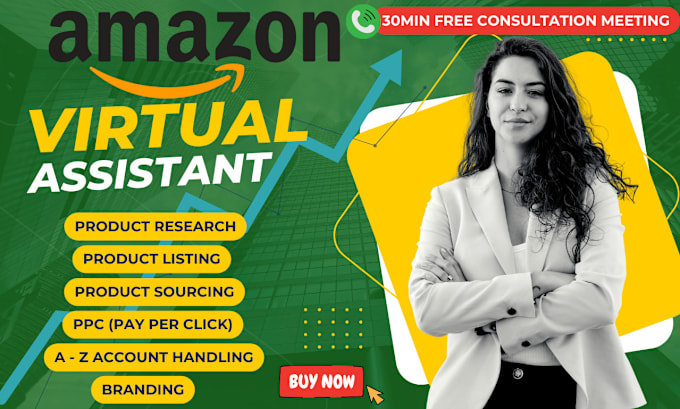 Gig Preview - Be your expert amazon virtual assistant