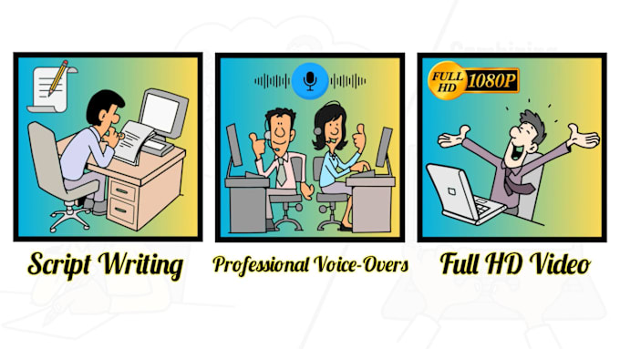 Gig Preview - Create whiteboard animations for your business