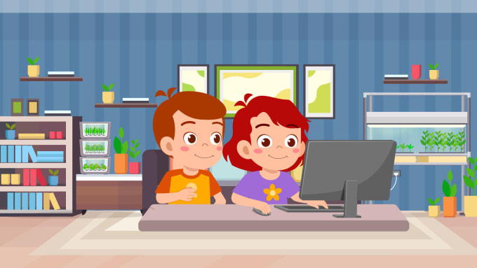 Gig Preview - Create 2d kids animation ,simple animation, learning videos,