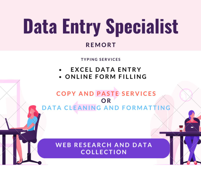 Bestseller - be your virtual assistant in data entry