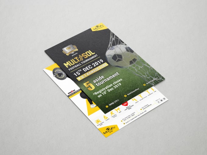 Gig Preview - Design business poster, corporate flyer, leaflet  and pamphlet