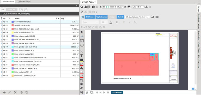 Gig Preview - Do detail commercial flooring estimation