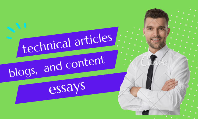 Gig Preview - Write technical articles and content on any topic