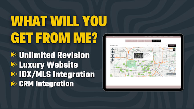 Gig Preview - Develop custom luxury real estate idx website for idx mls integration