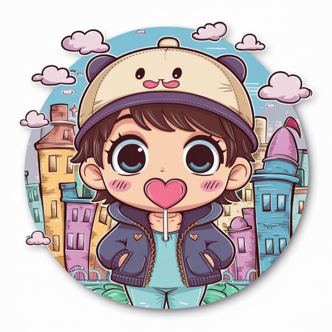 Gig Preview - Draw cute chibi anime for profile picture, gift, or avatar