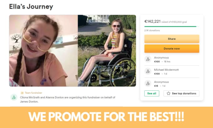 Gofundme Marketing, Gofundme Campaign, Gofundme Promotion,, 09/22/2023