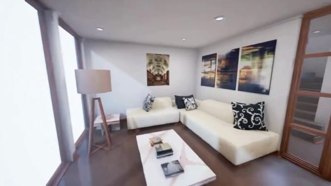 Gig Preview - Do 3d matterport video 3d architectural walkthrough animation 3d house rendering