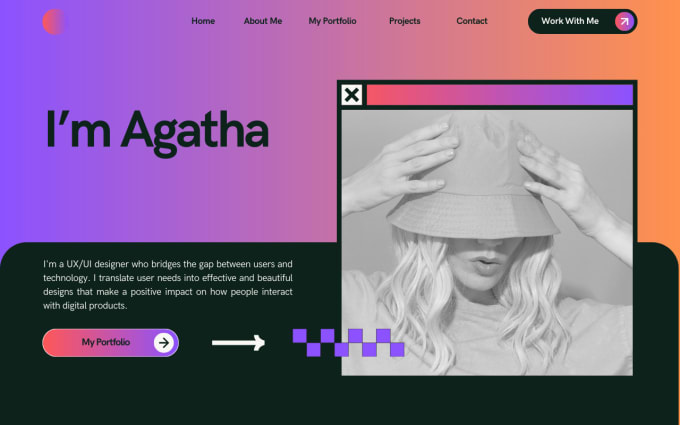 Gig Preview - Create personal portfolio website