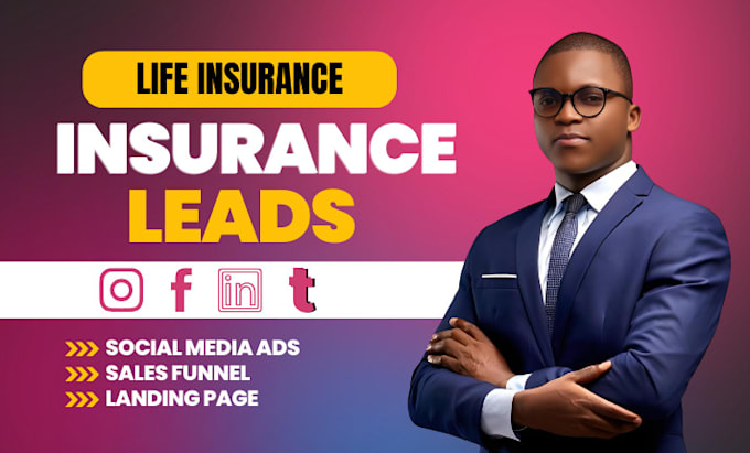 Gig Preview - Generate life insurance leads using facebook ads