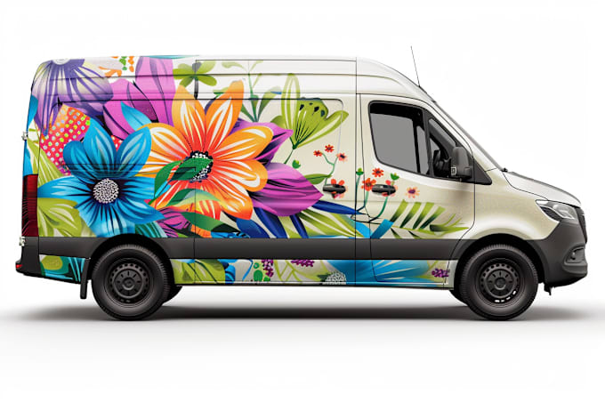 Gig Preview - Do van wrap design, car wrap design, truck wrap