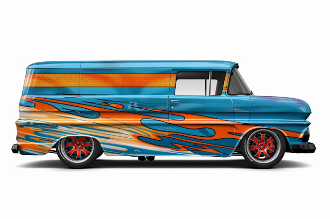 Bestseller - do van wrap design, car wrap design, truck wrap, vehicle