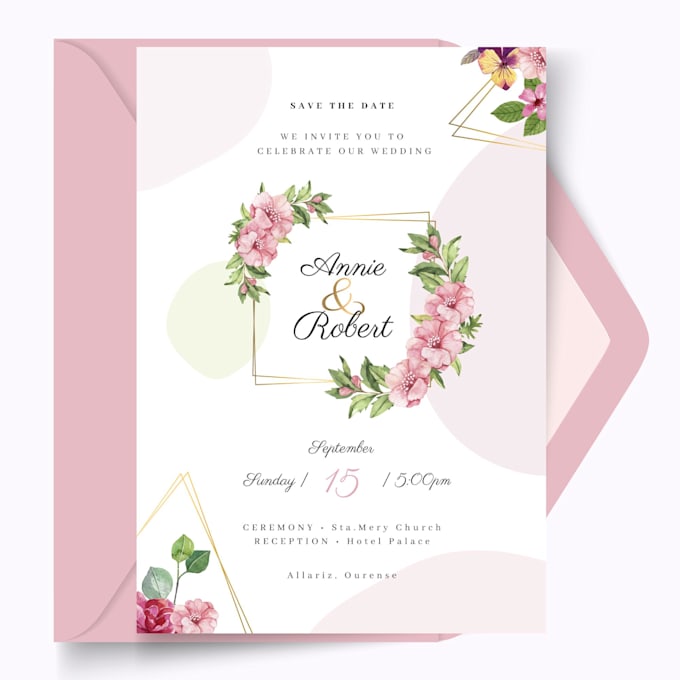 Gig Preview - Create invitation, birthday, wedding, party greeting card