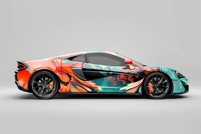 Gig Preview - Make awesome car wrap design, van wrap, and any vehicle