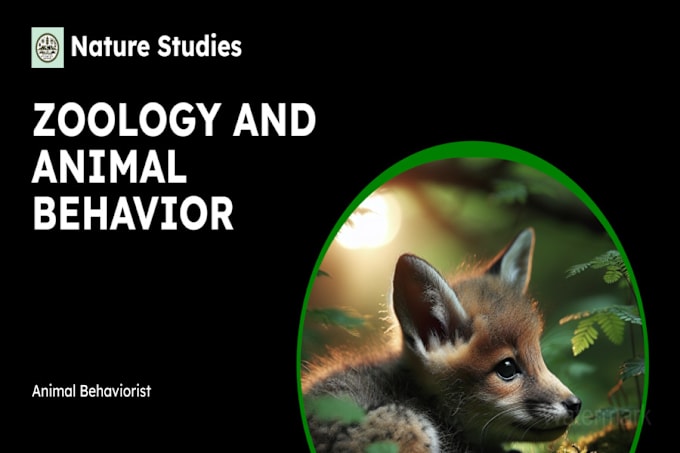 Gig Preview - Explore zoology and animal behavior