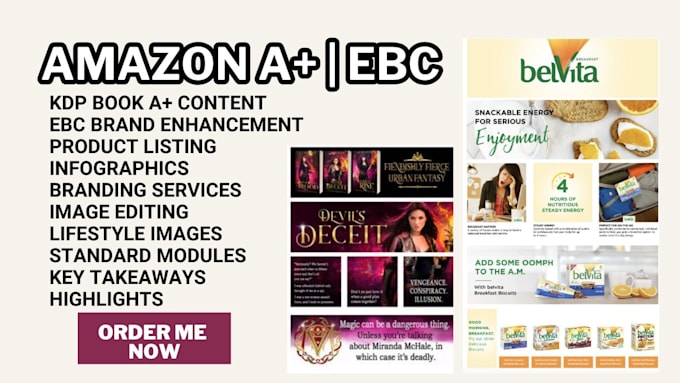 Gig Preview - Do amazon a plus ebc content design ebc a plus content amazon ebc product image