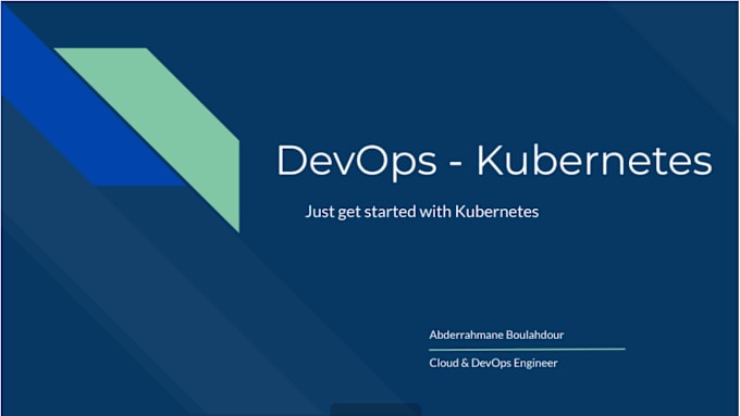 Gig Preview - Help you in kubernetes, docker and any devops related work